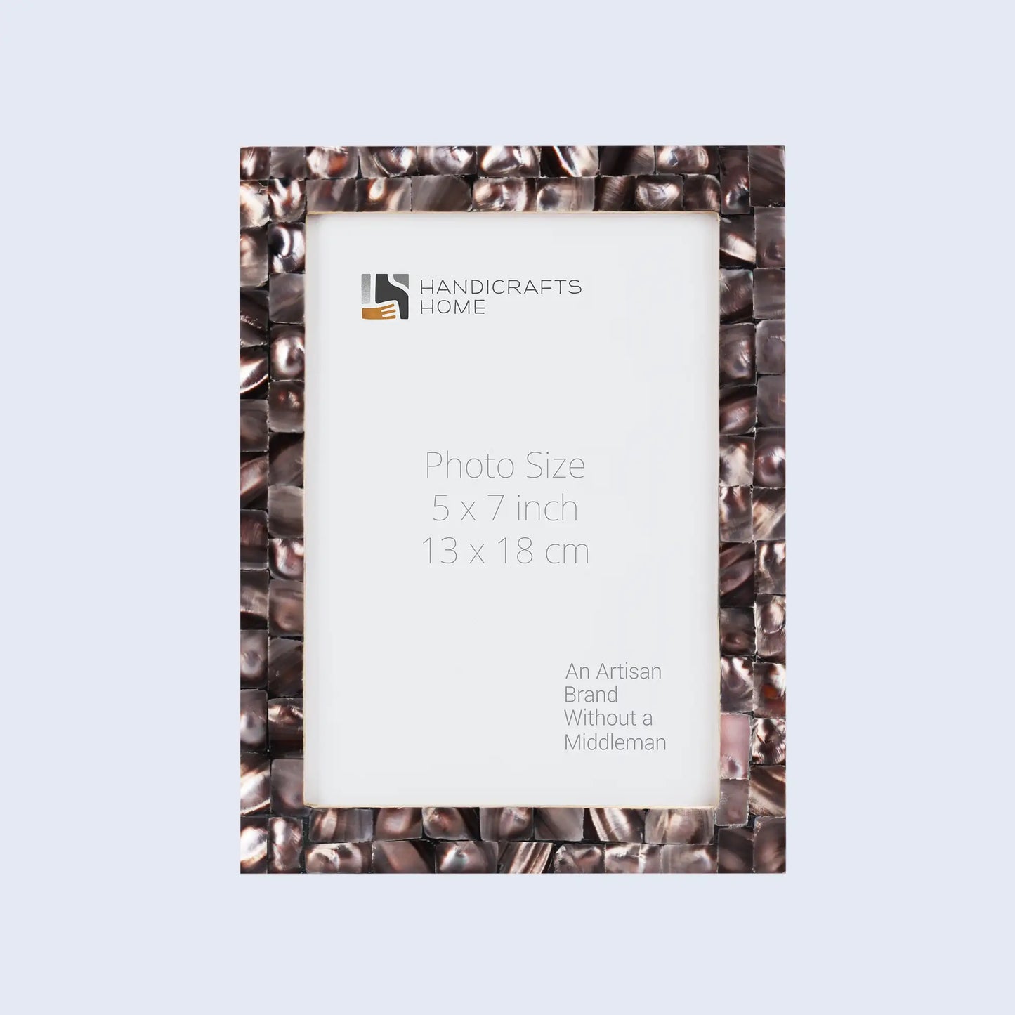 Picture Frames Mother of Pearl Collection in 27 Sizes, Grey