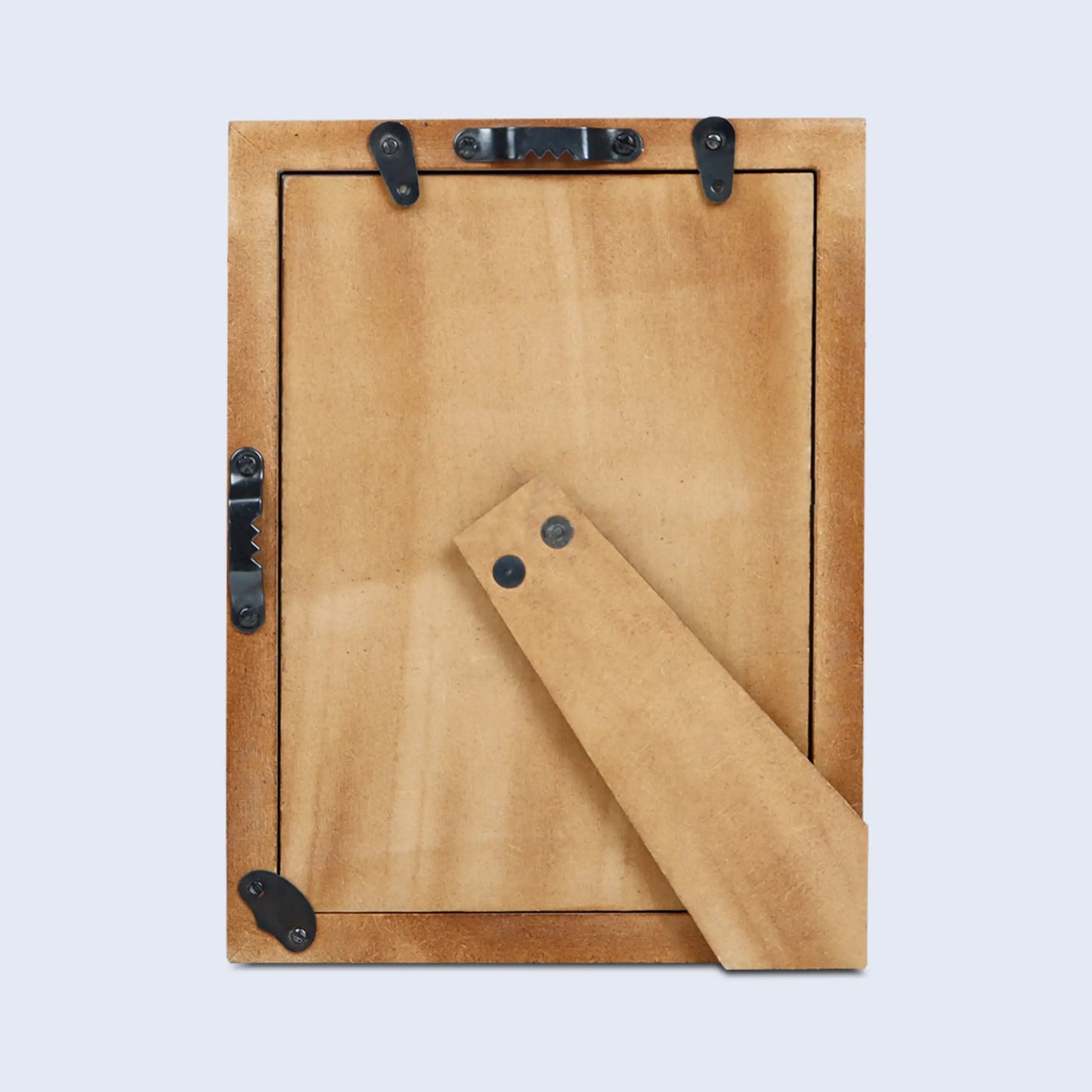 Picture Frames Essence Pattern Horn Inlay Collection in 3 Sizes, Black