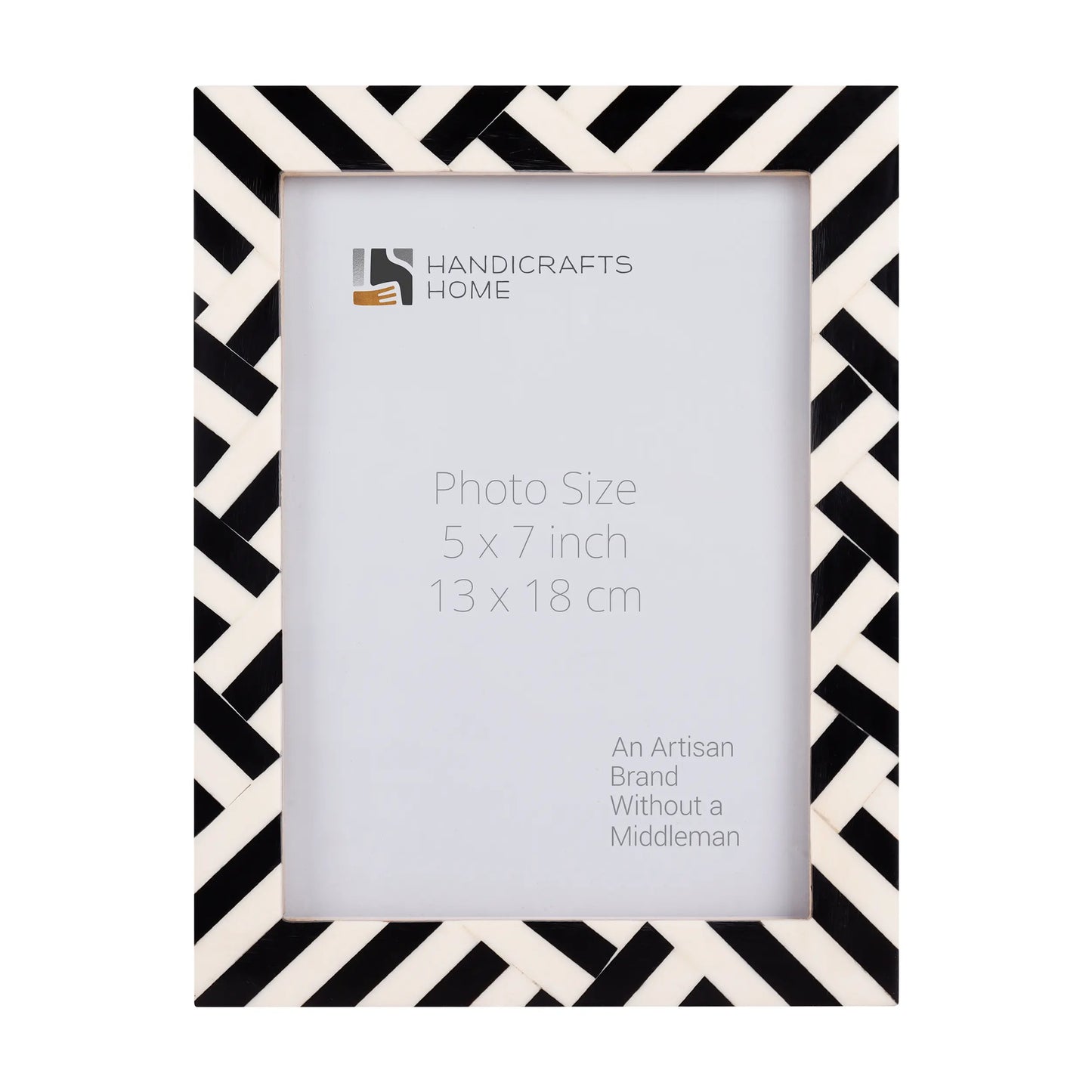 Picture Frames Avant Coco Pattern Resin Inlay Collection in 3 Sizes