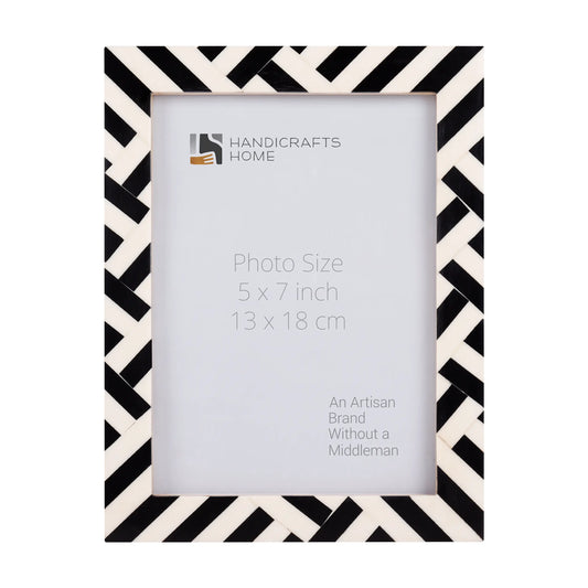 Picture Frames Avant Coco Pattern Resin Inlay Collection in 3 Sizes