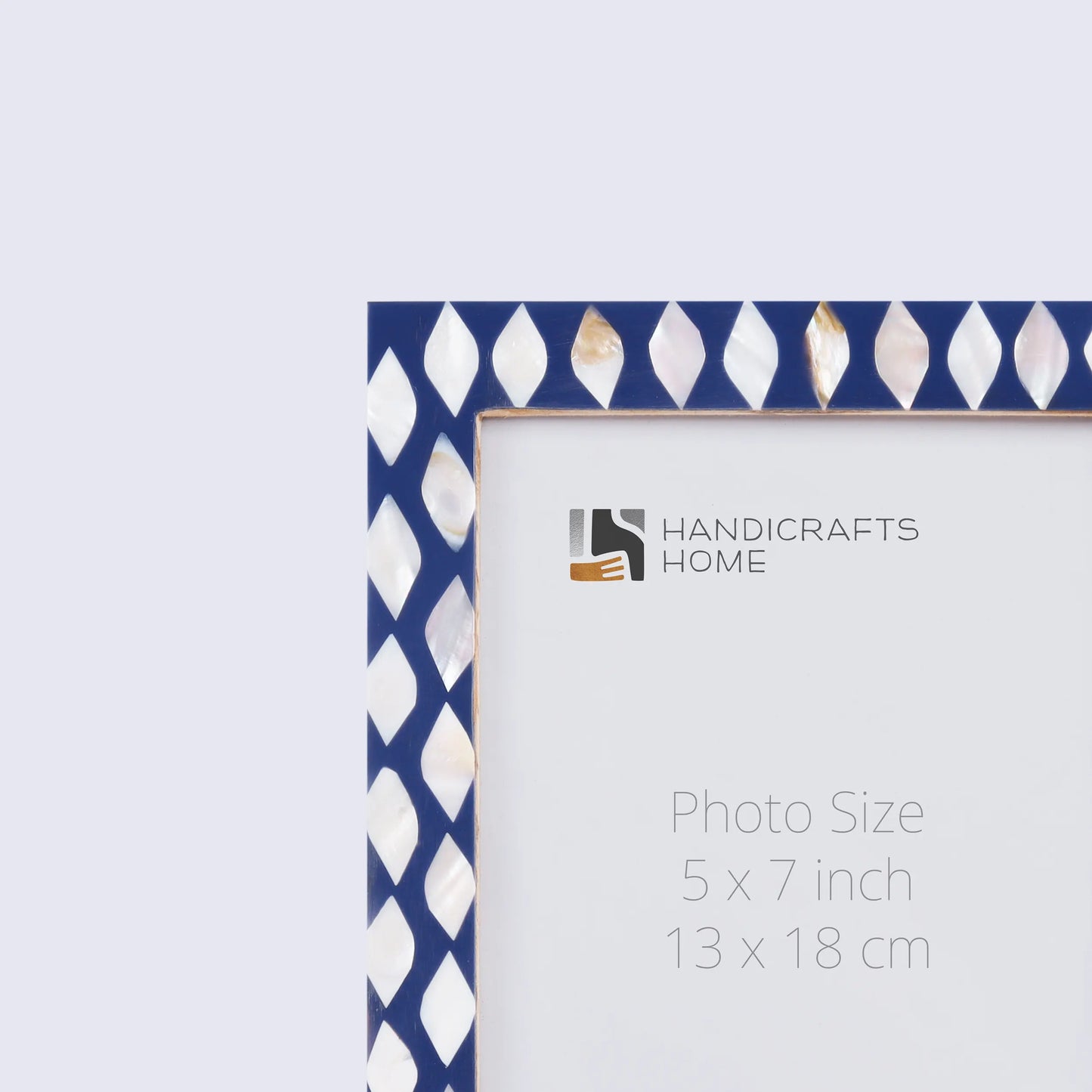 Picture Frames Avant Drops Pattern Mother of Pearl & Resin Collection in 3 Sizes