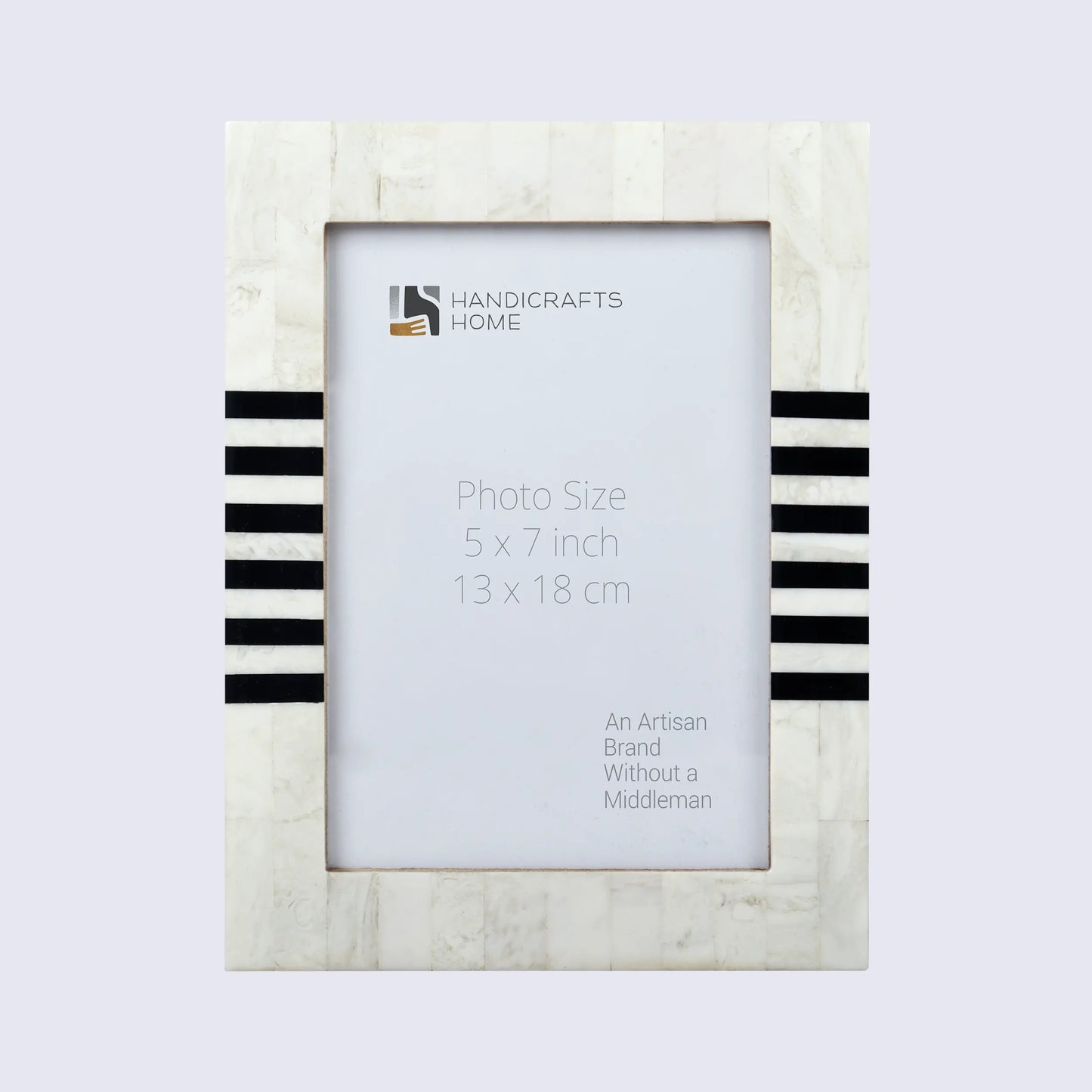 Picture Frames Contour Lado Pattern Resin Inlay Collection in 3 Sizes