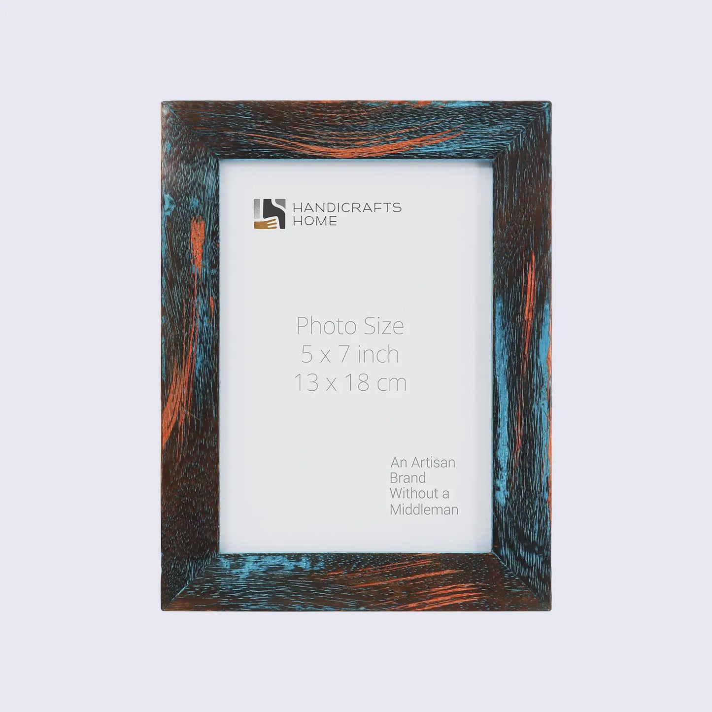 Picture Frames Driftwood Bali Pattern Wooden Collection in 3 Sizes