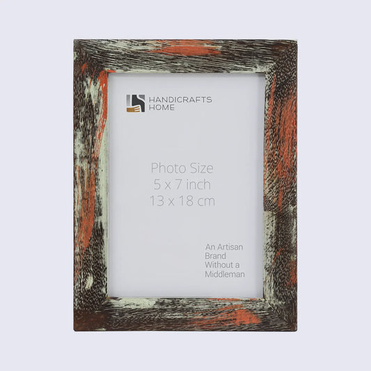 Picture Frames Driftwood Sahara Pattern Wooden Collection in 3 Sizes