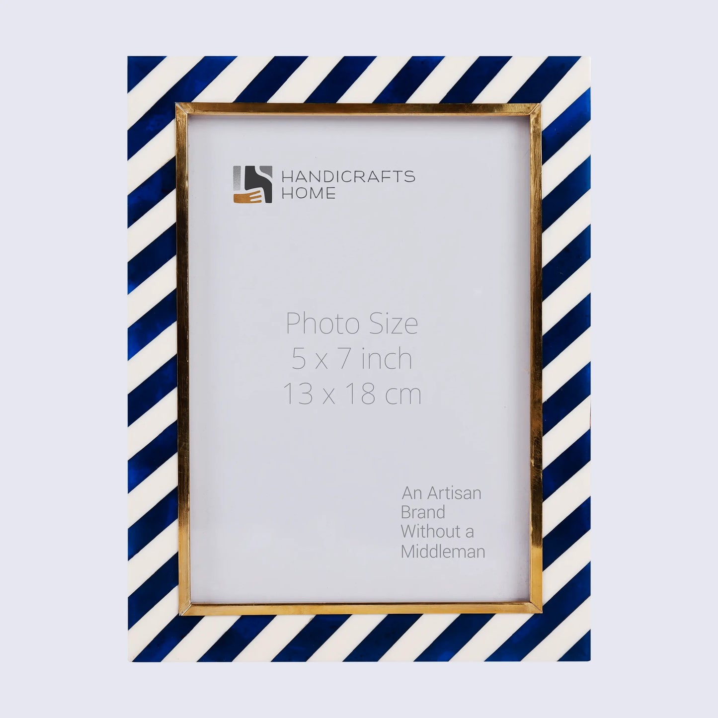 Picture Frames Halo Gondola Pattern Resin Inlay Collection in 3 Sizes