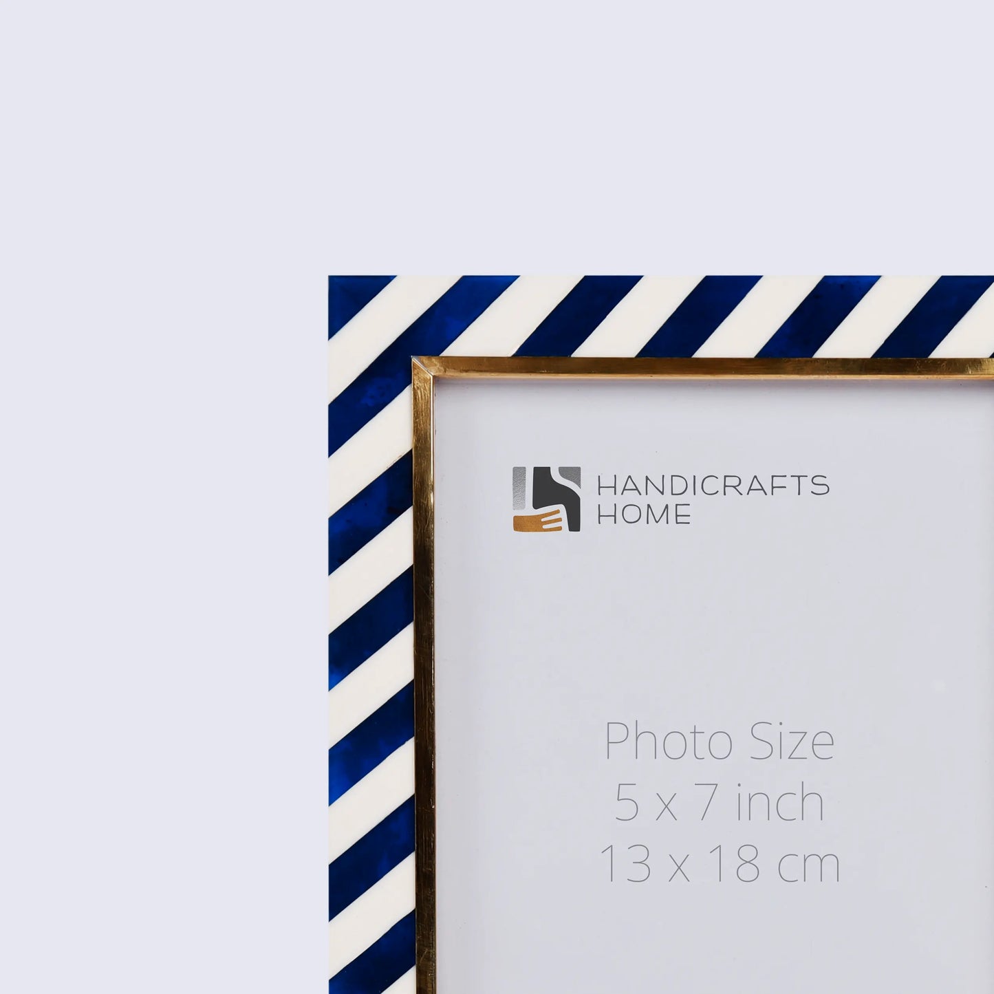 Picture Frames Halo Gondola Pattern Resin Inlay Collection in 3 Sizes