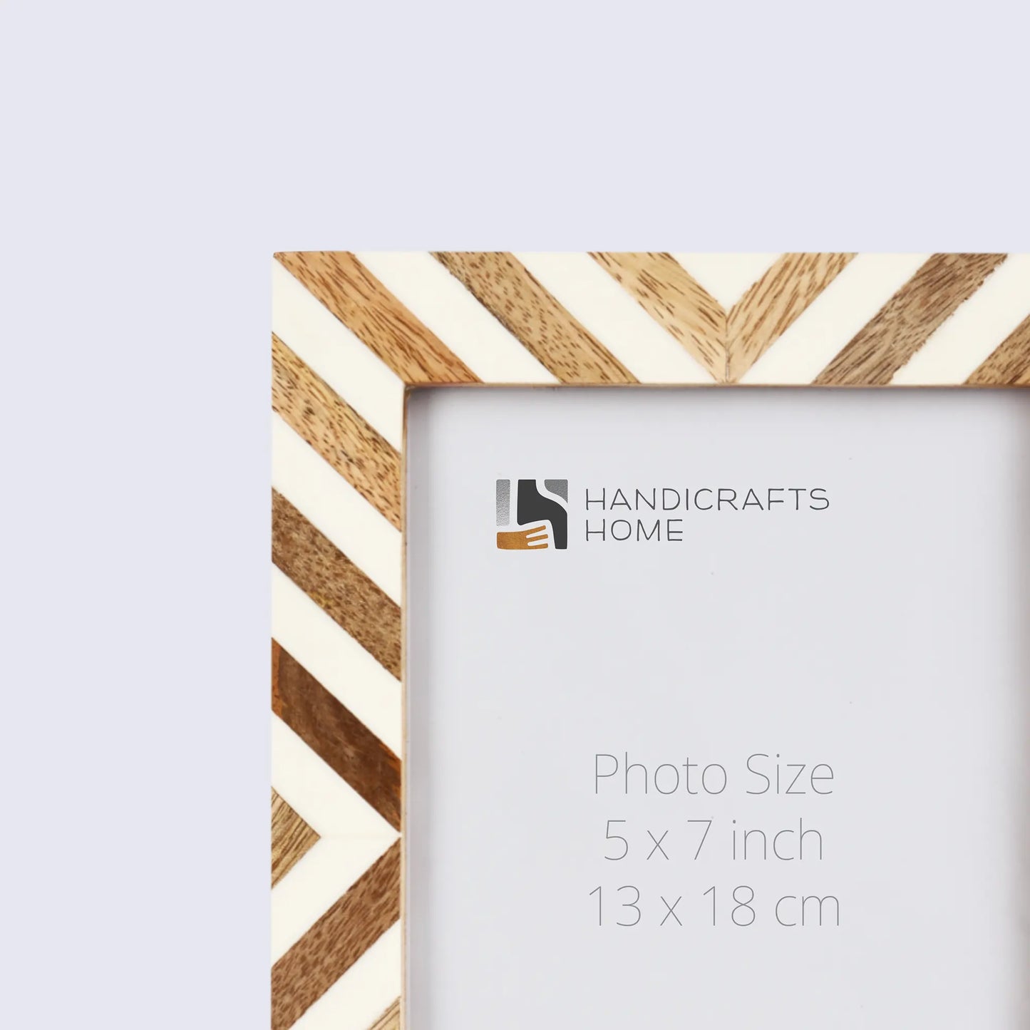 Picture Frames Hypno Calm Collection Wooden & Resin Inlay Frame in 3 Sizes