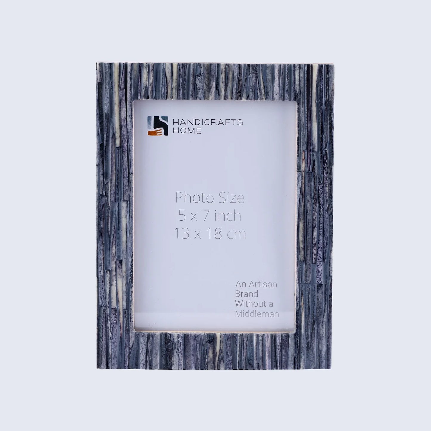 Picture Frame Koyala Kachcha Collection Bone Inlay Multi Color 4x6 5x7 8x10"