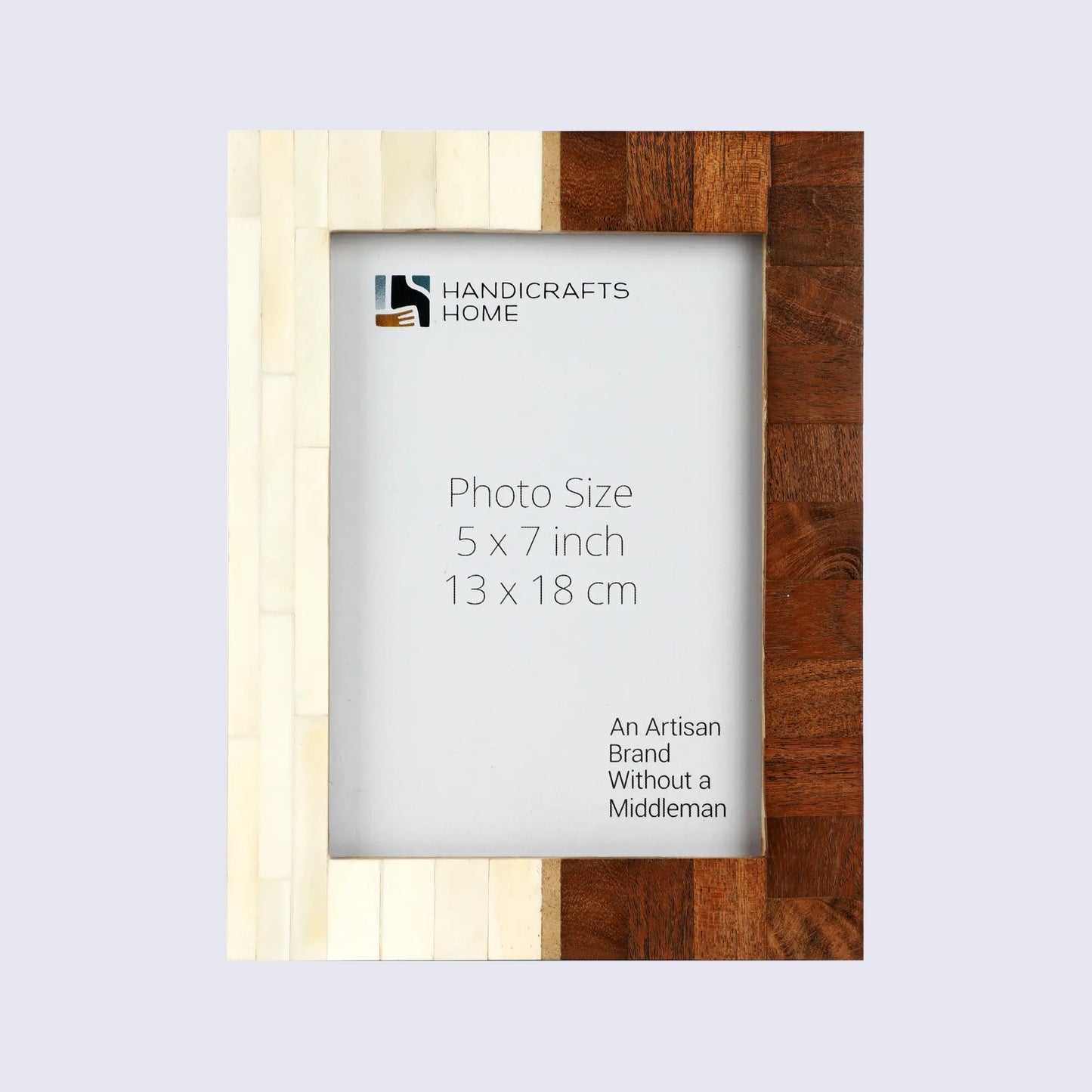Picture Frames West Coast Sunset Pattern Bone Inlay Collection in 2 Sizes
