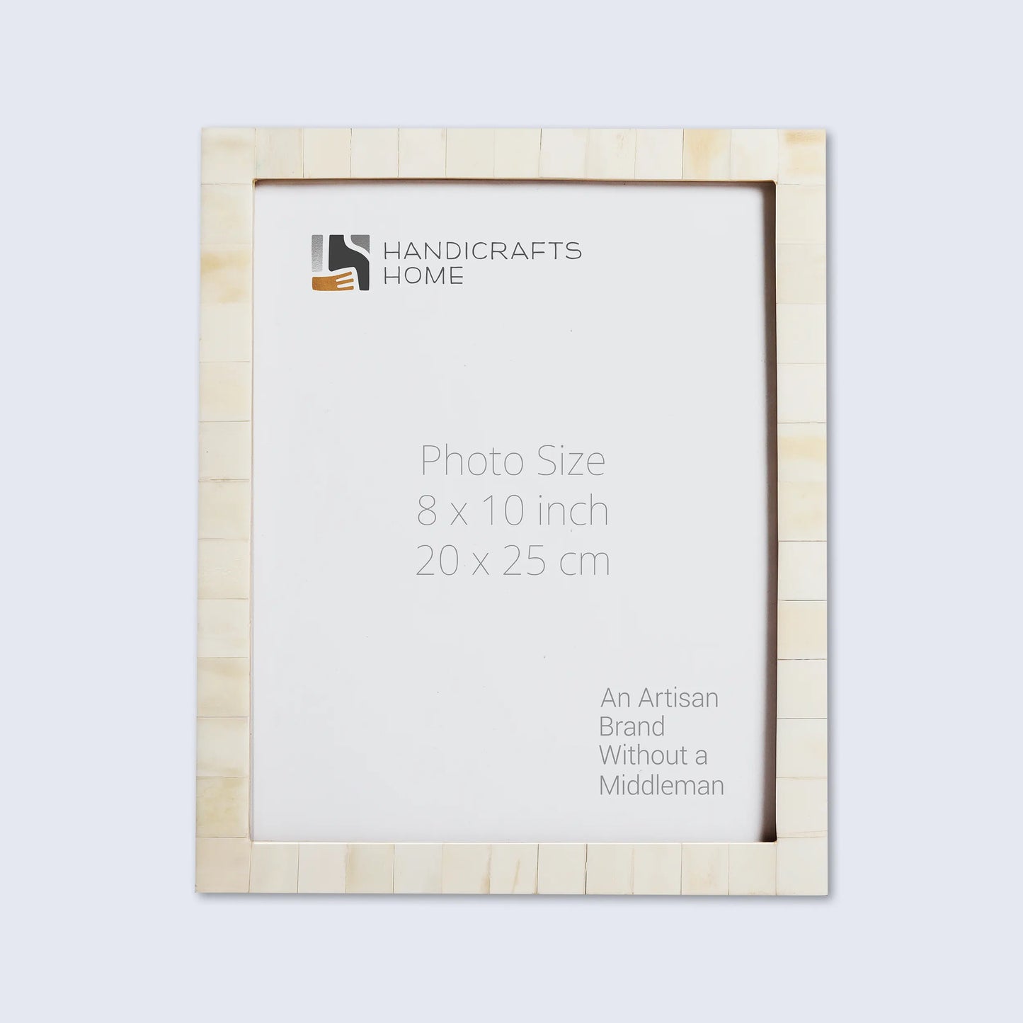 Picture Frames Classic Pattern Bone Inlay Collection in 27 Sizes, White