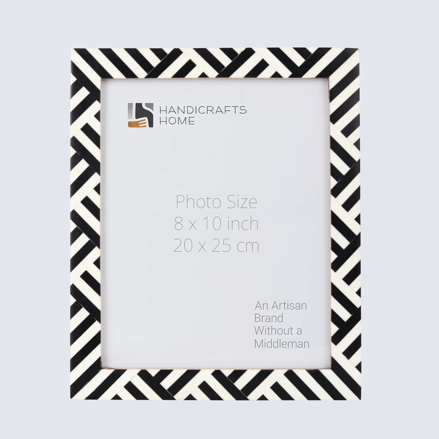 Picture Frames Avant Coco Pattern Resin Inlay Collection in 3 Sizes