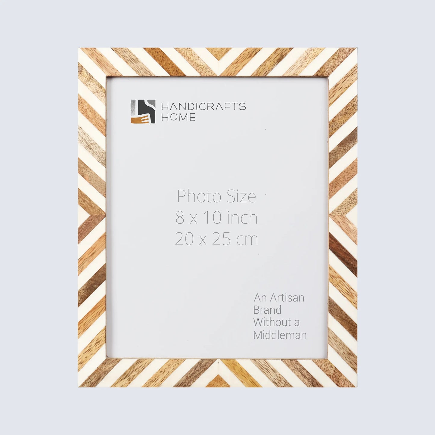 Picture Frames Hypno Calm Collection Wooden & Resin Inlay Frame in 3 Sizes