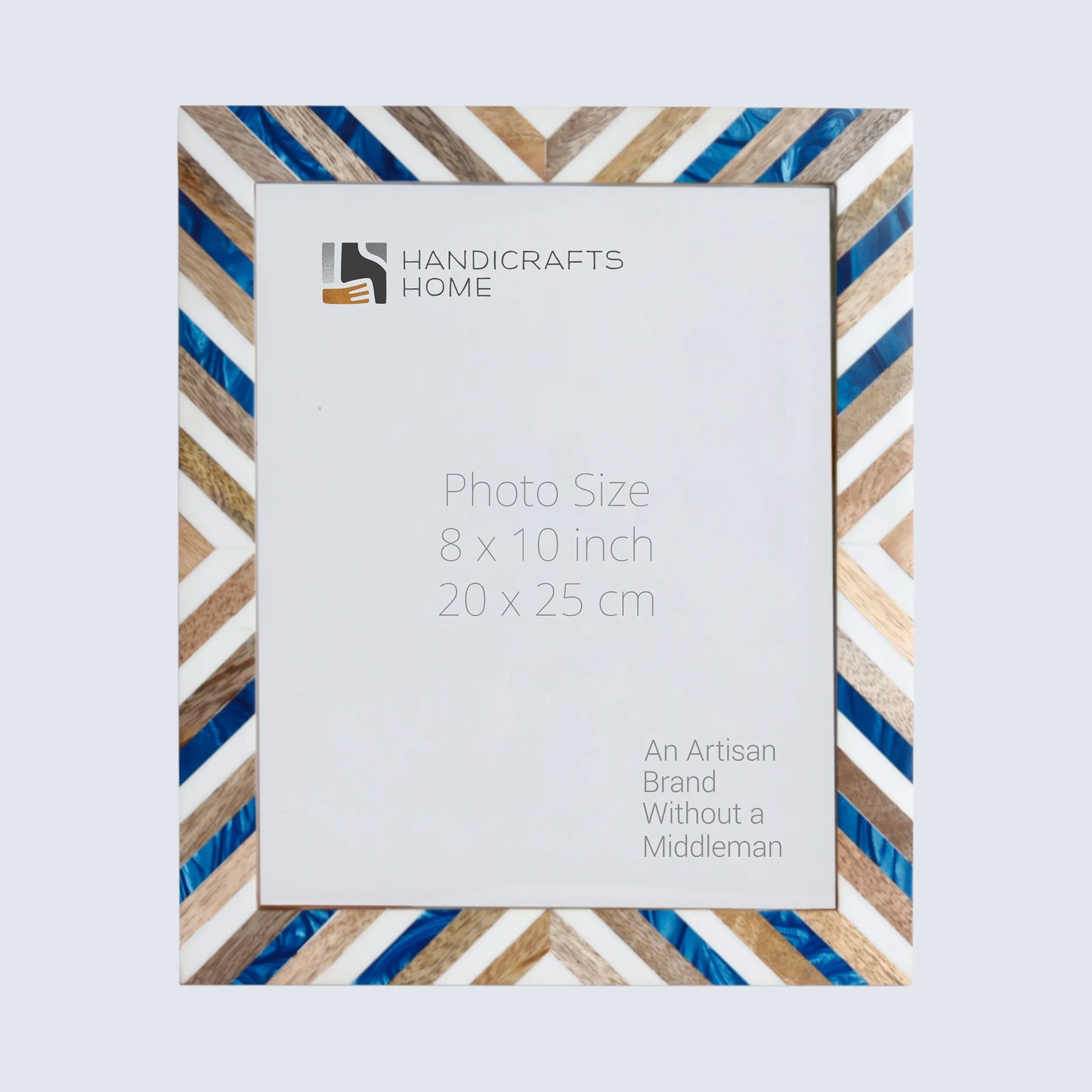 Picture Frames Hypno Dream Collection Wooden & Resin Inlay Frame in 3 Sizes