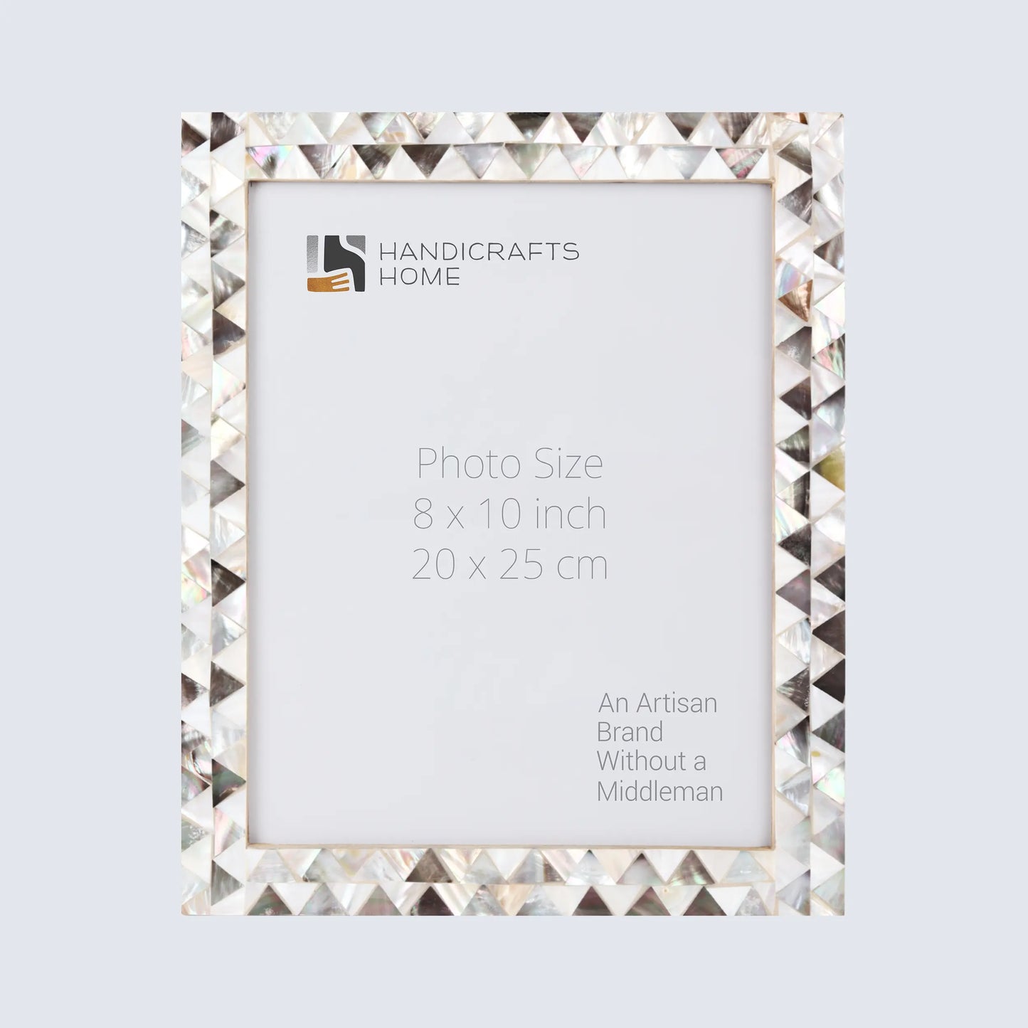 Picture Frames Pearlescent Abyss Pattern Mother of Pearl Collection in 3 Sizes