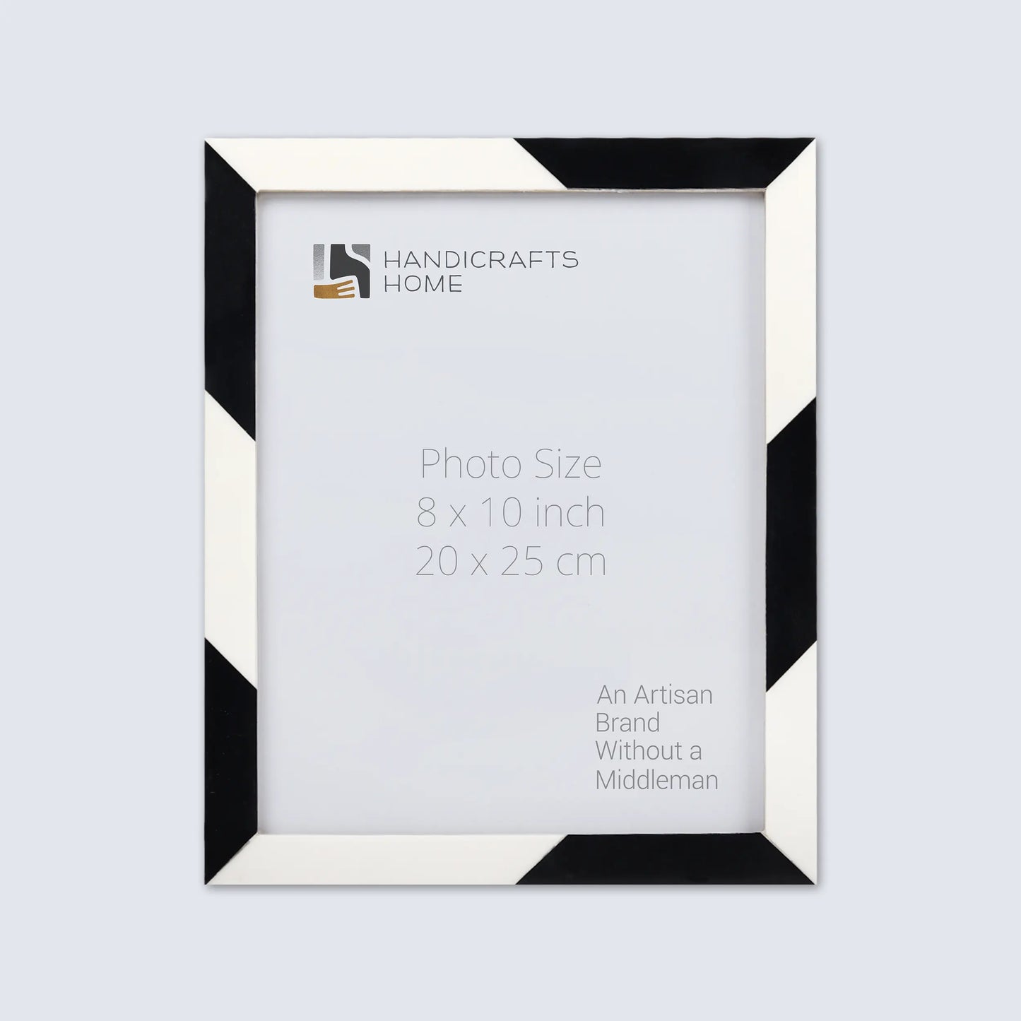 Picture Frames Artisan Bedazzle Pattern Resin Inlay Collection in 3 Sizes