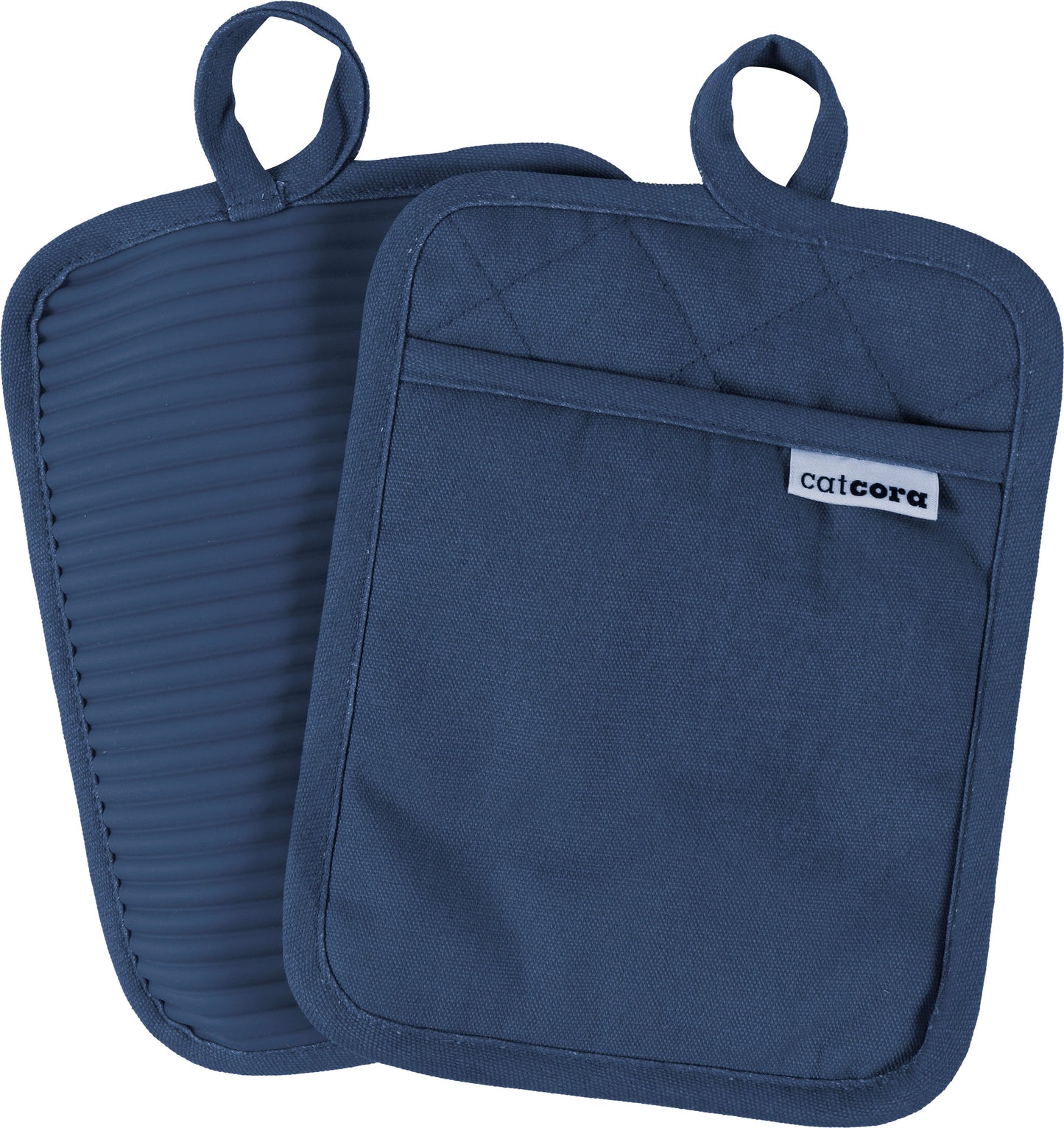 Cat Cora Ribbed Silicone Pot Holder - 7" x 9"