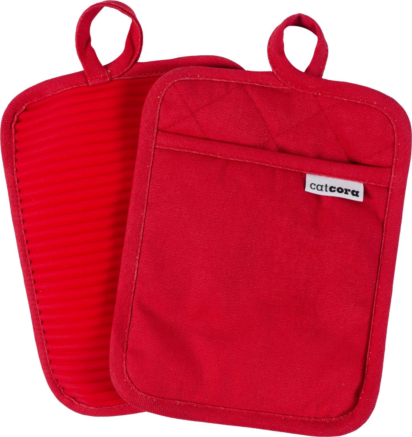 Cat Cora Ribbed Silicone Pot Holder - 7" x 9"