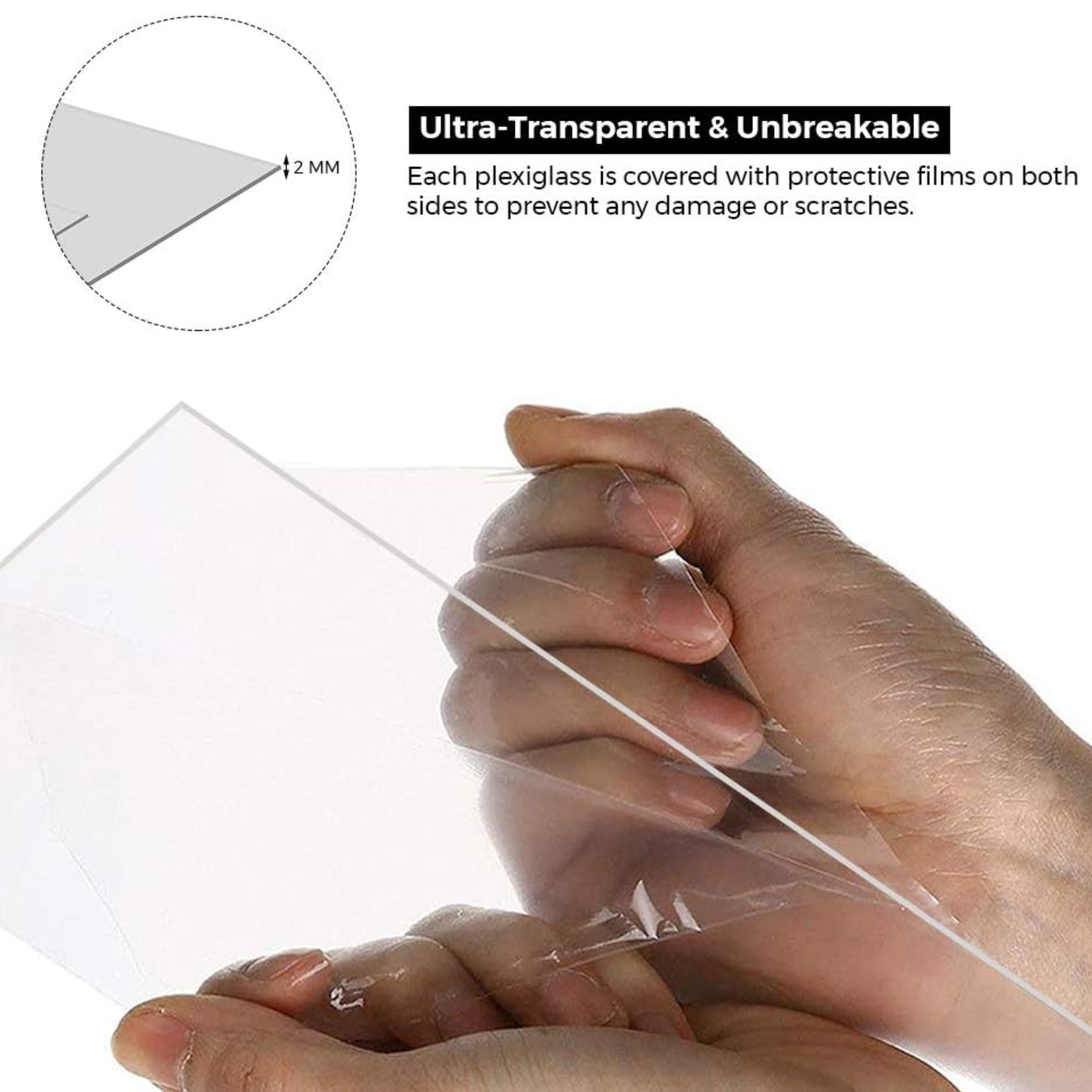 Picture Frames Silhouette Shuffled Pattern Bone Inlay Collection in 2 Sizes