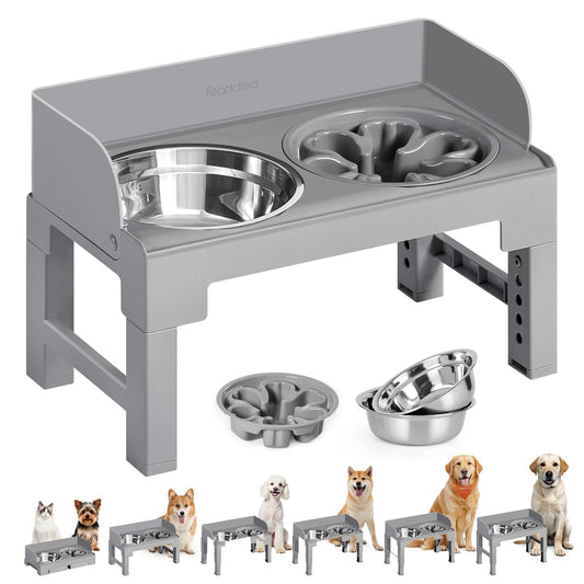 Feandrea Dog Bowls Elevated