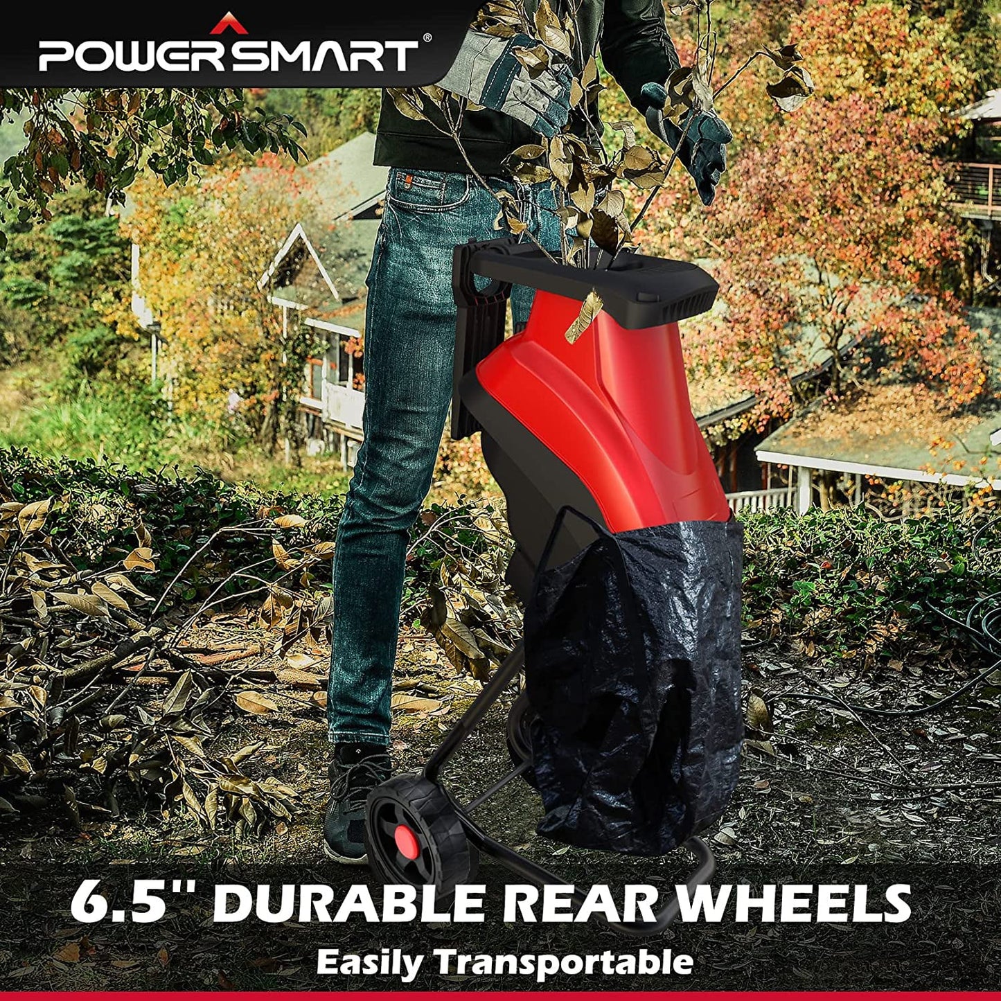15Amp Electric Wood Chipper PS10
