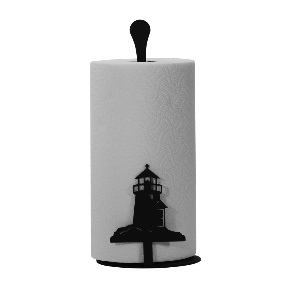 Rustic Countertop Lighthouse Paper Towel Holder