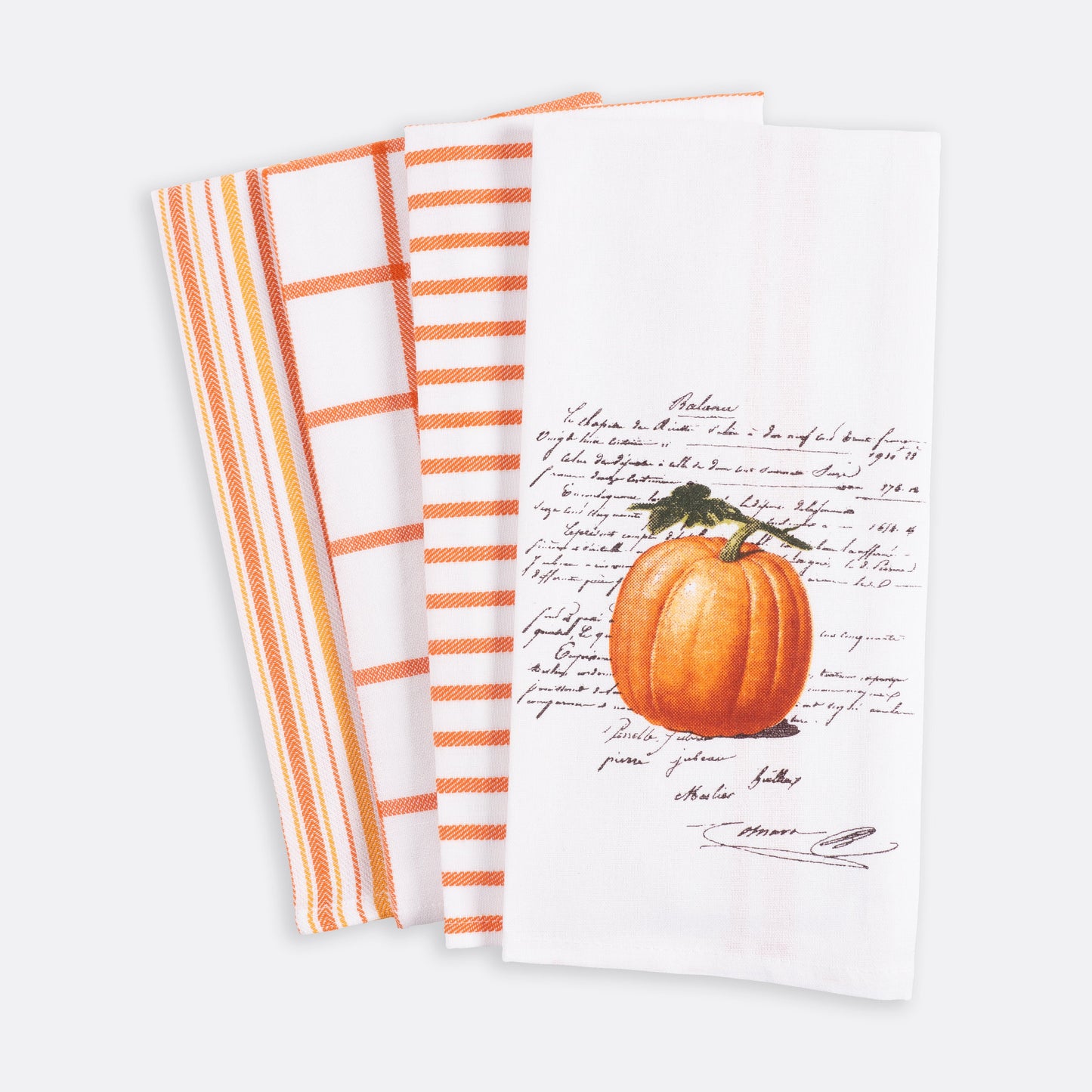Fall Print and Yarn Dyed Towels