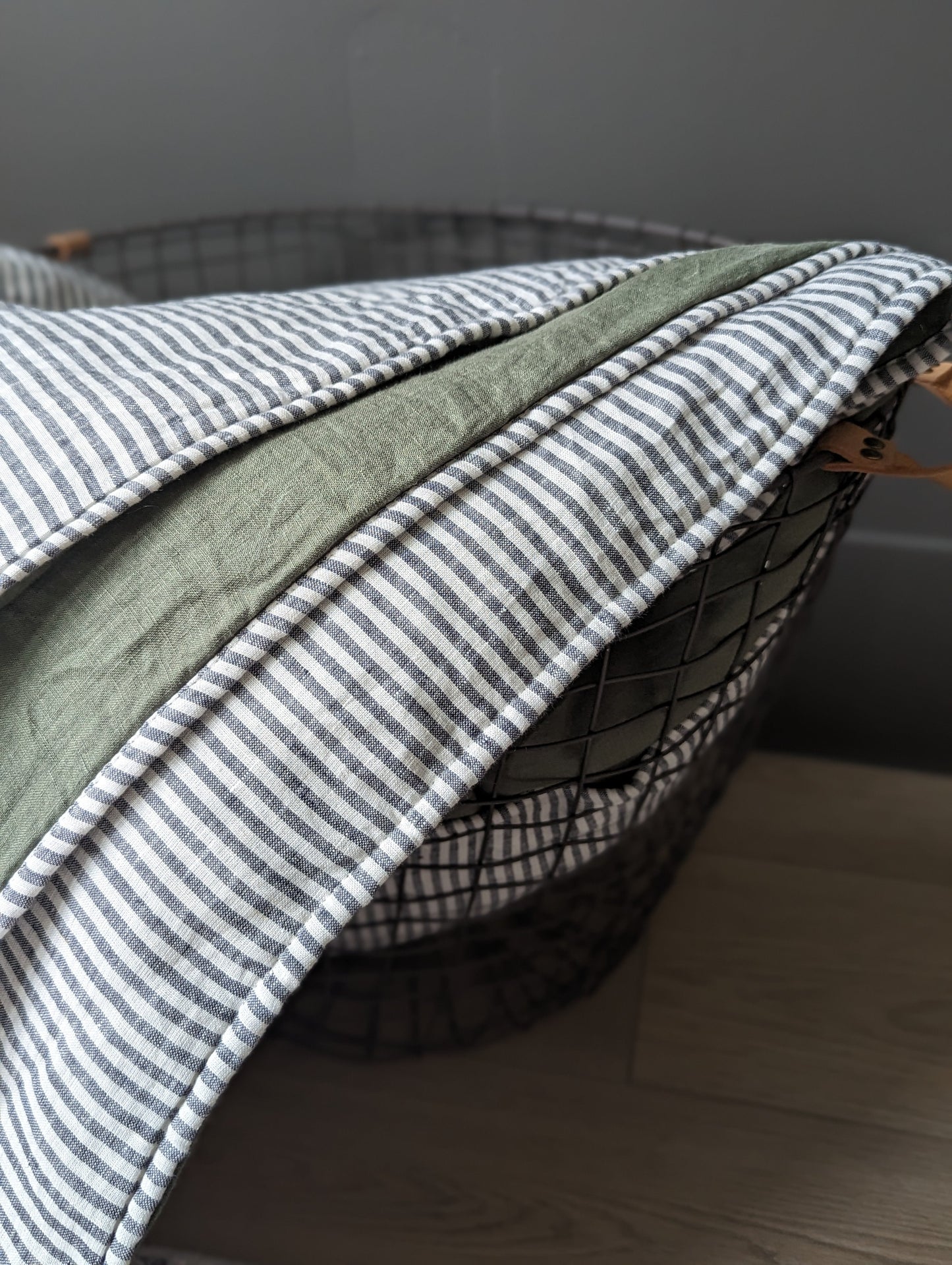 Reversible Linen Quilt