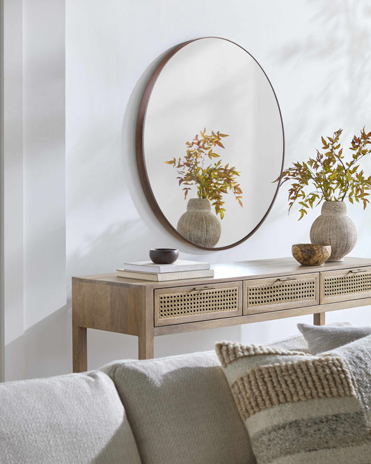 Pontalina Dark Brown Mirror