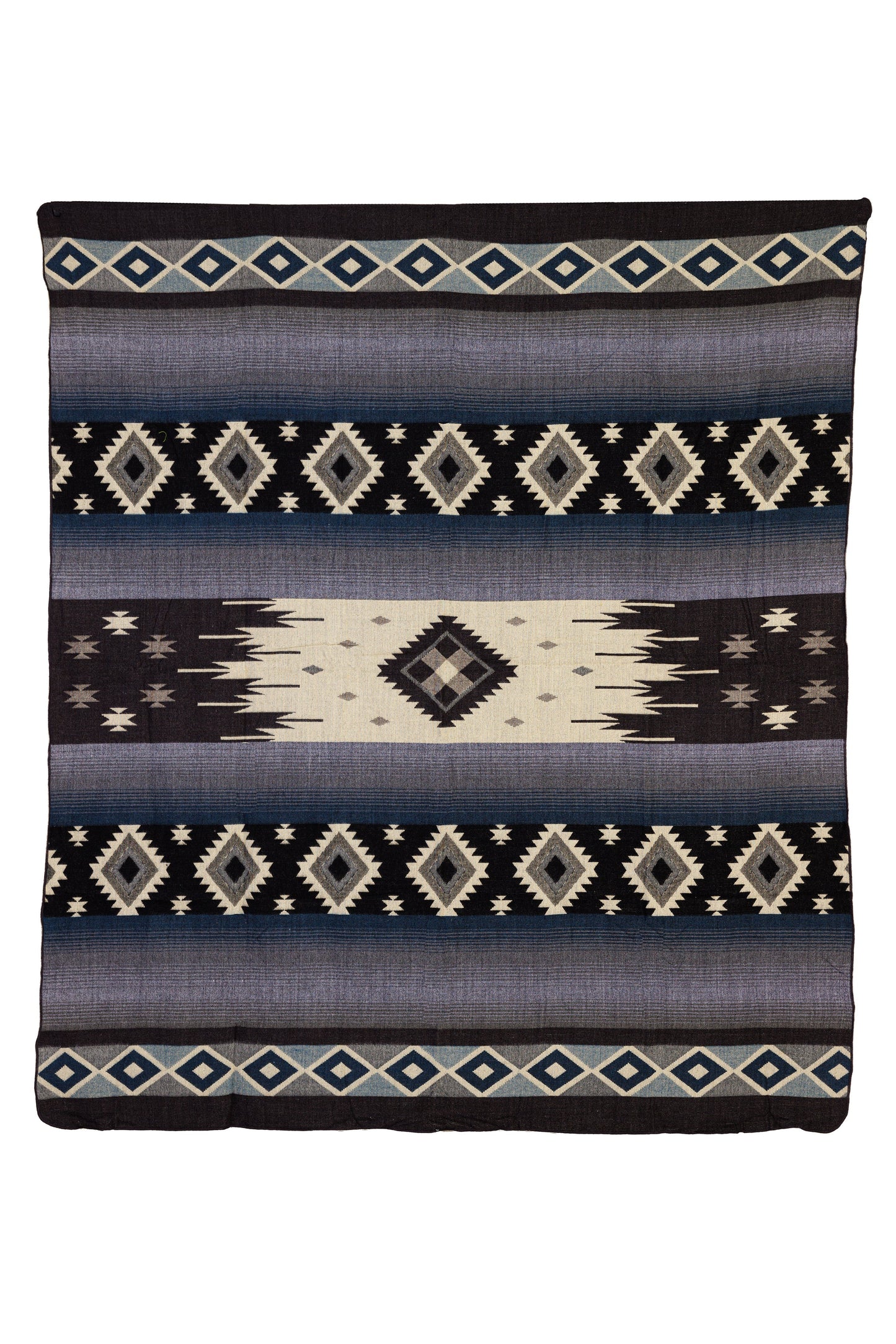 Yachana Collection  - Diamond Dark Blue Gray and Black