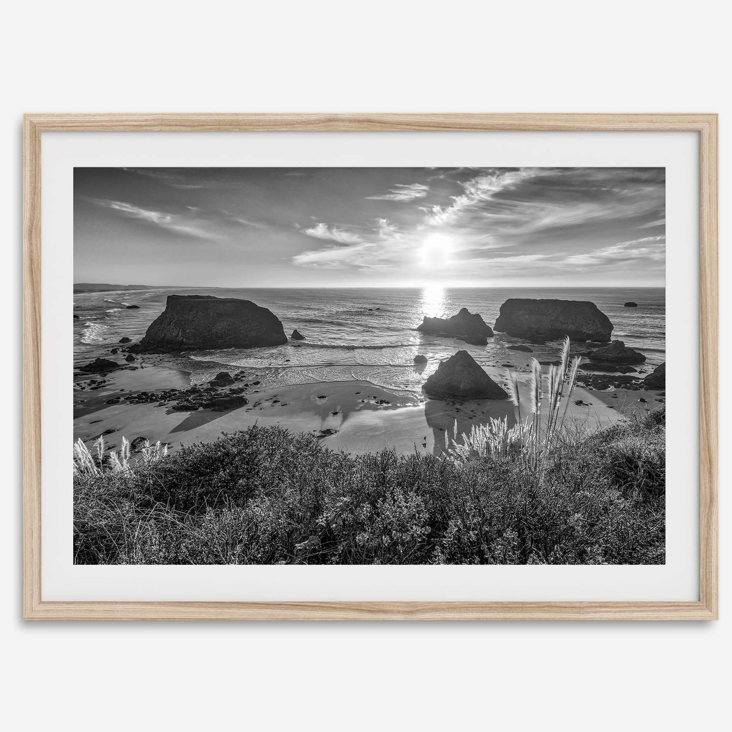 Monochrome Sunset