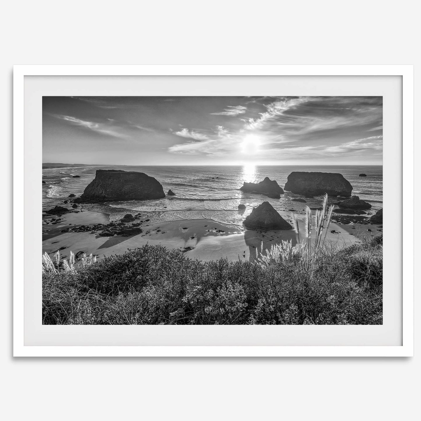 Monochrome Sunset