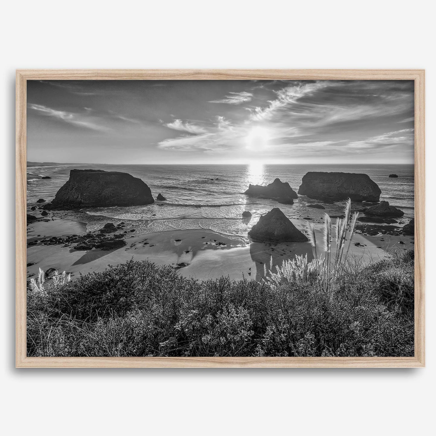 Monochrome Sunset