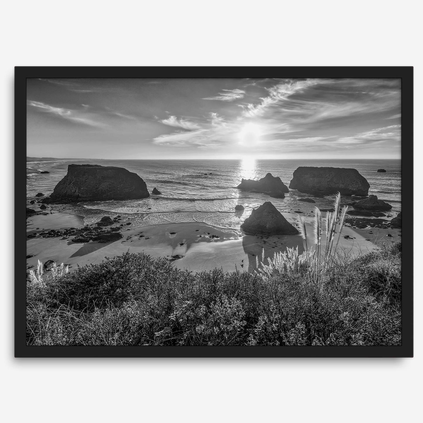 Monochrome Sunset