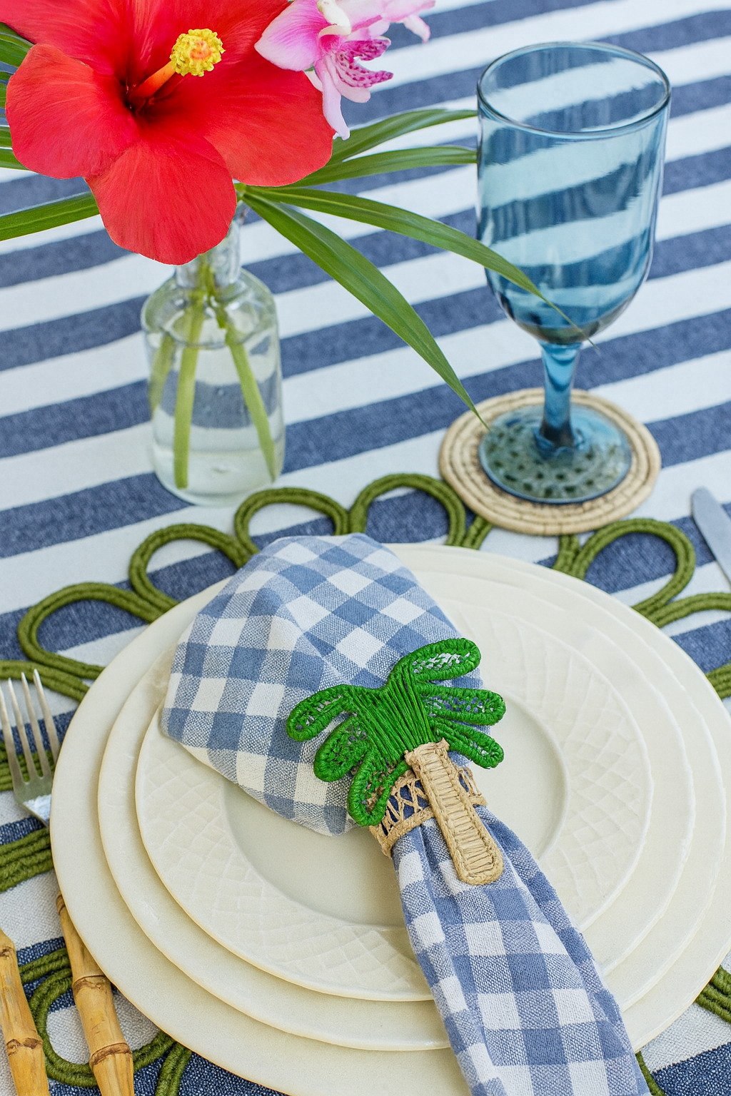 Palm Handwoven Iraca Napkin Ring