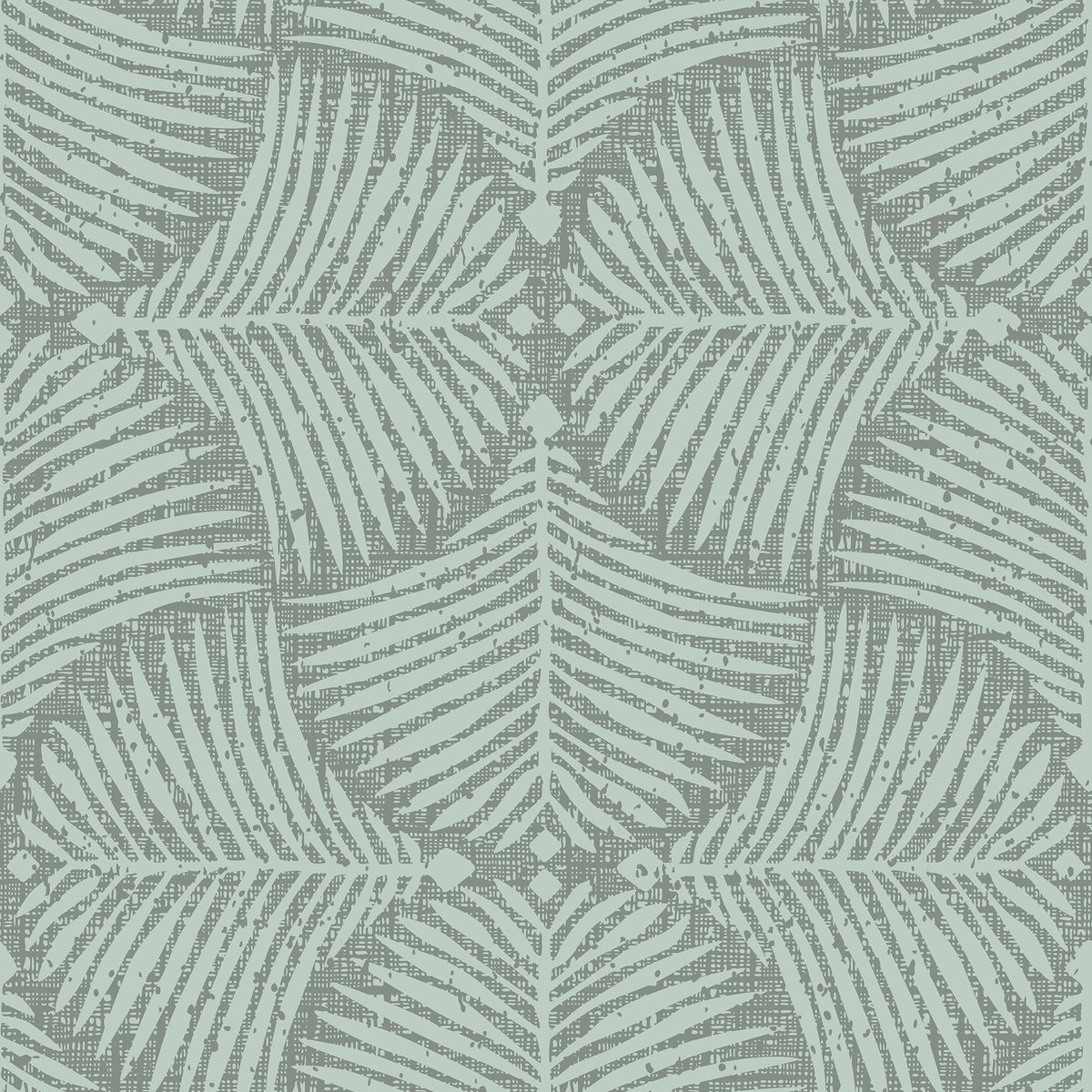 Fan Palm Wallpaper | Tropical Elegance