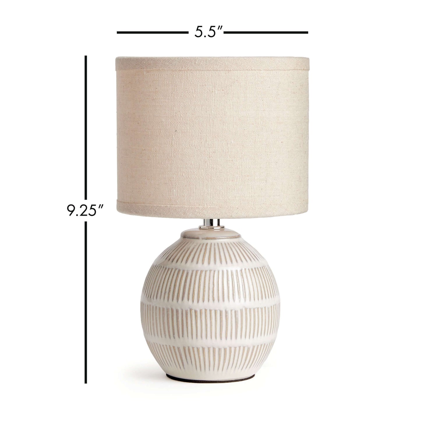 Petite Vintage Ceramic Lamp for Small Tables