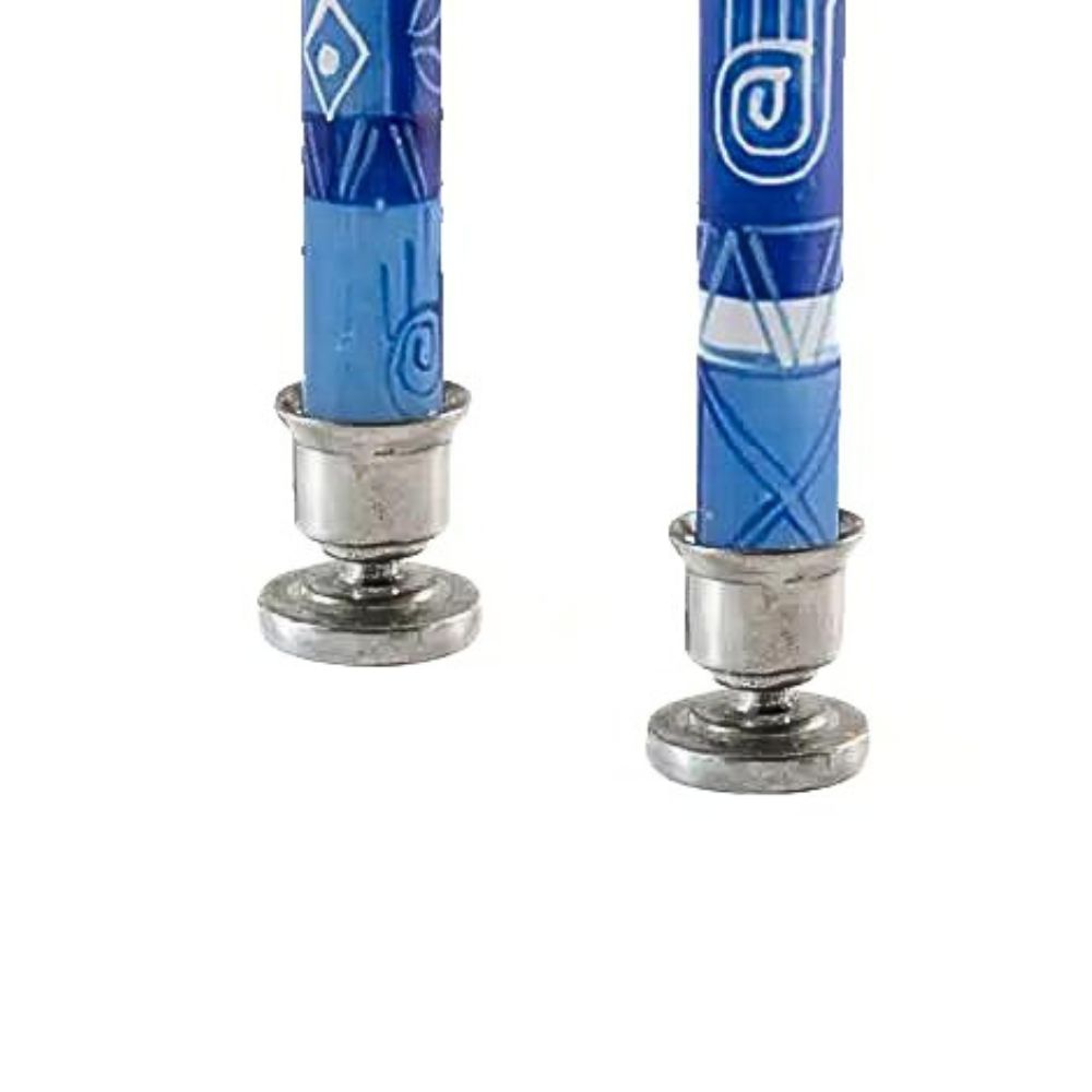 Silver-tone Pewter Taper Candle Holder