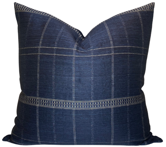 Mademoiselle Pillow Cover in Midnight