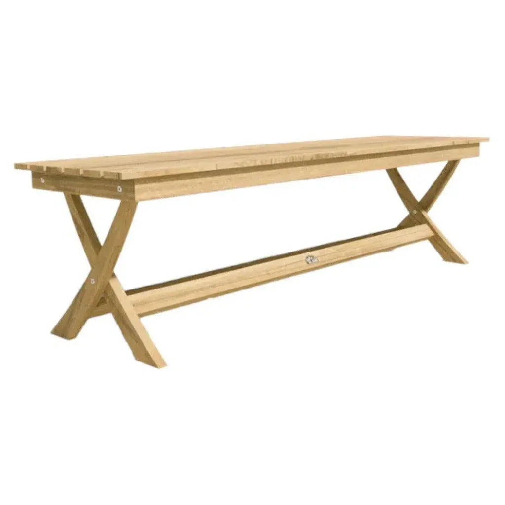 Picnic 3-Person Teak Outdoor Bench