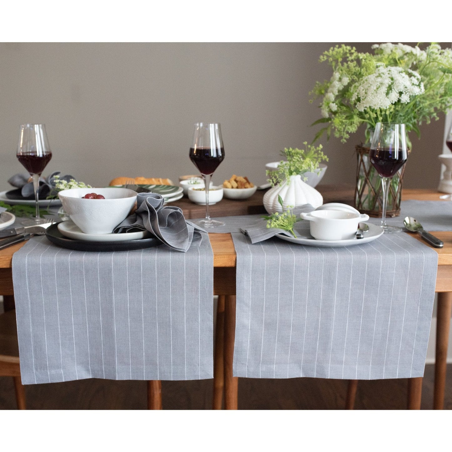 Pinstripe Placemats, Set of 4