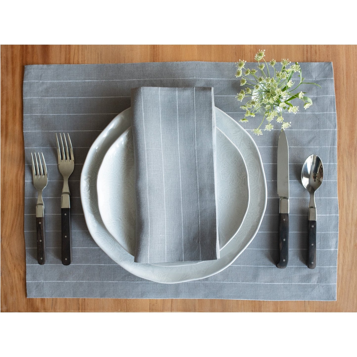 Pinstripe Placemats, Set of 4