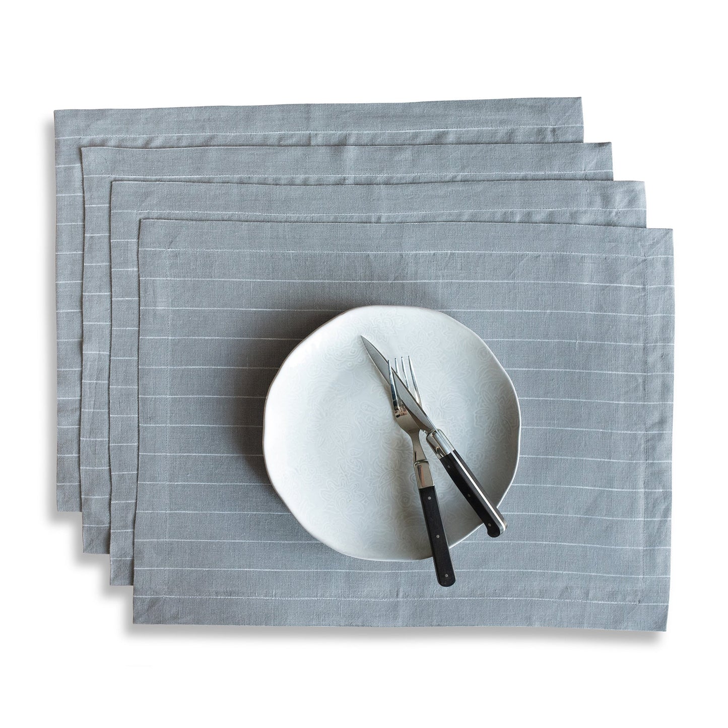 Pinstripe Placemats, Set of 4