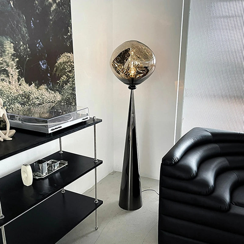 Postmodern Italian Luxury Finish Lava Floor Lamp