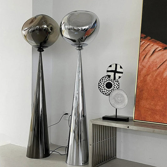 Postmodern Italian Luxury Finish Lava Floor Lamp