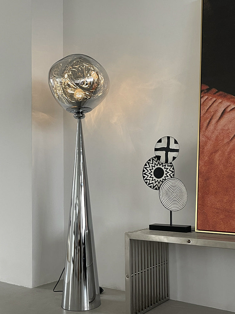 Postmodern Italian Luxury Finish Lava Floor Lamp