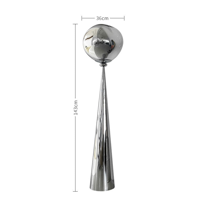 Postmodern Italian Luxury Finish Lava Floor Lamp