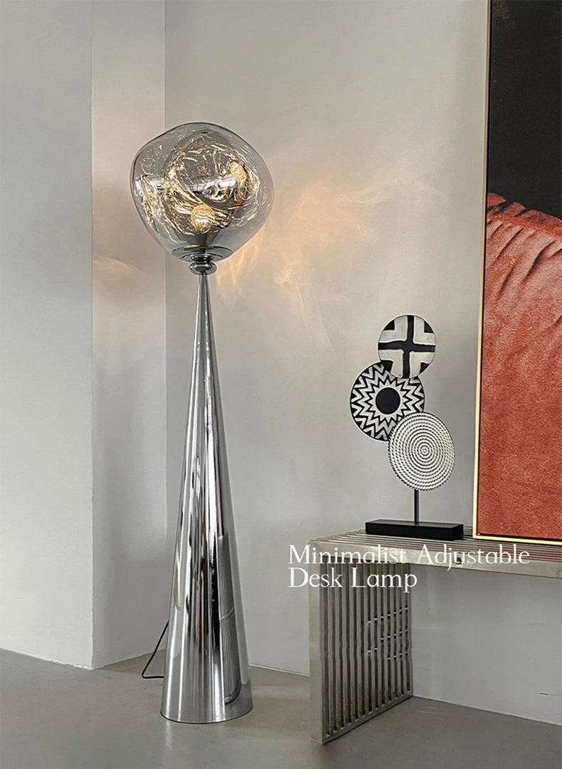 Postmodern Italian Luxury Finish Lava Floor Lamp