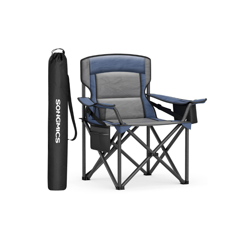 Camping Chair with Foam Padding, Foldable