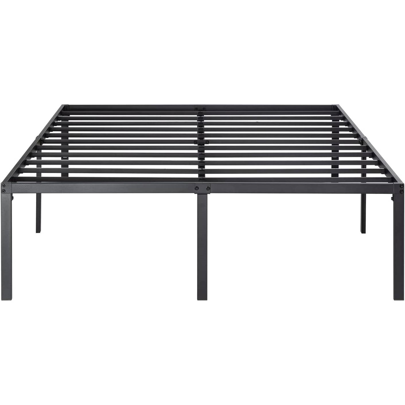 Queen 18-inch Metal Platform Bed Frame with Under-Bed Storage Space