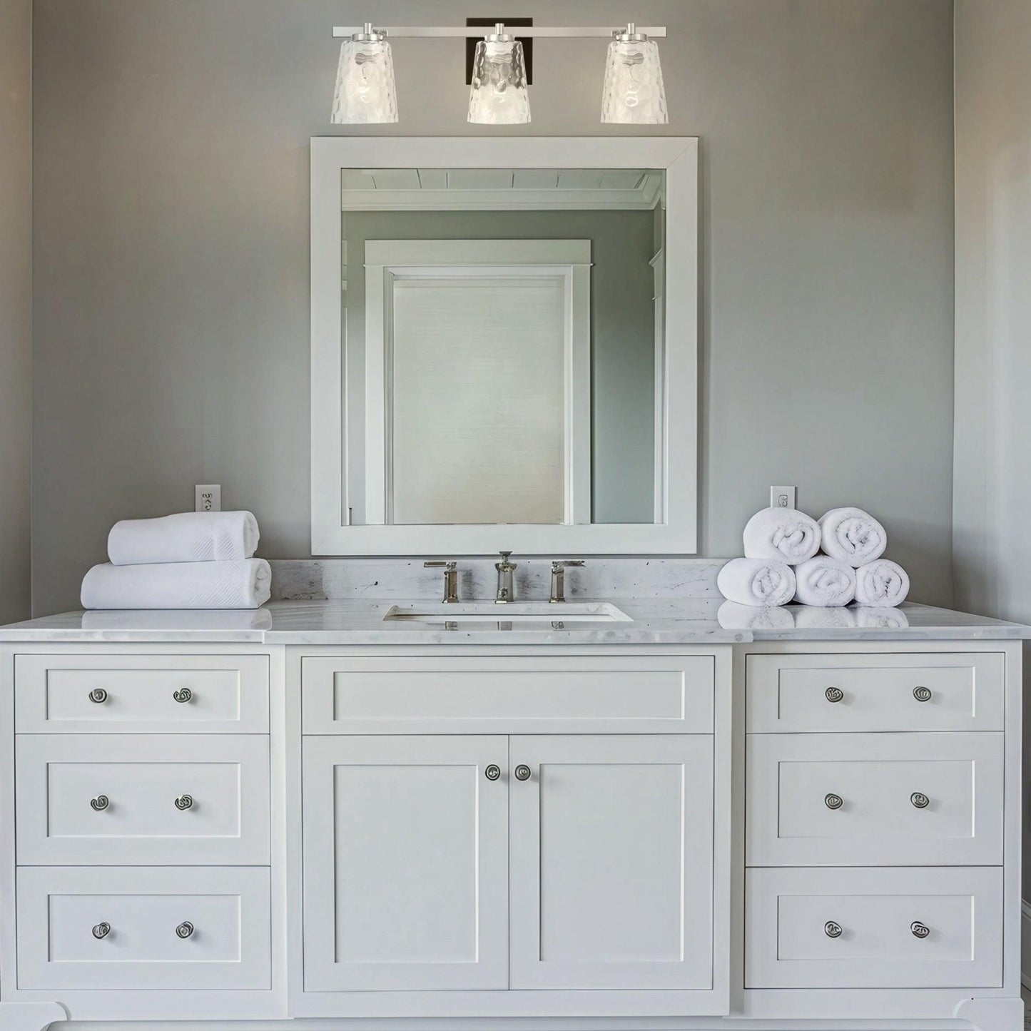 Radiance Modern 3-Light Dimmable Vanity Light